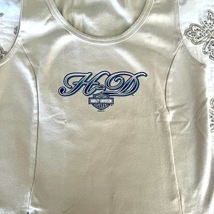 NWOT Ladies Motor Cycles Harley-Davidson Top
